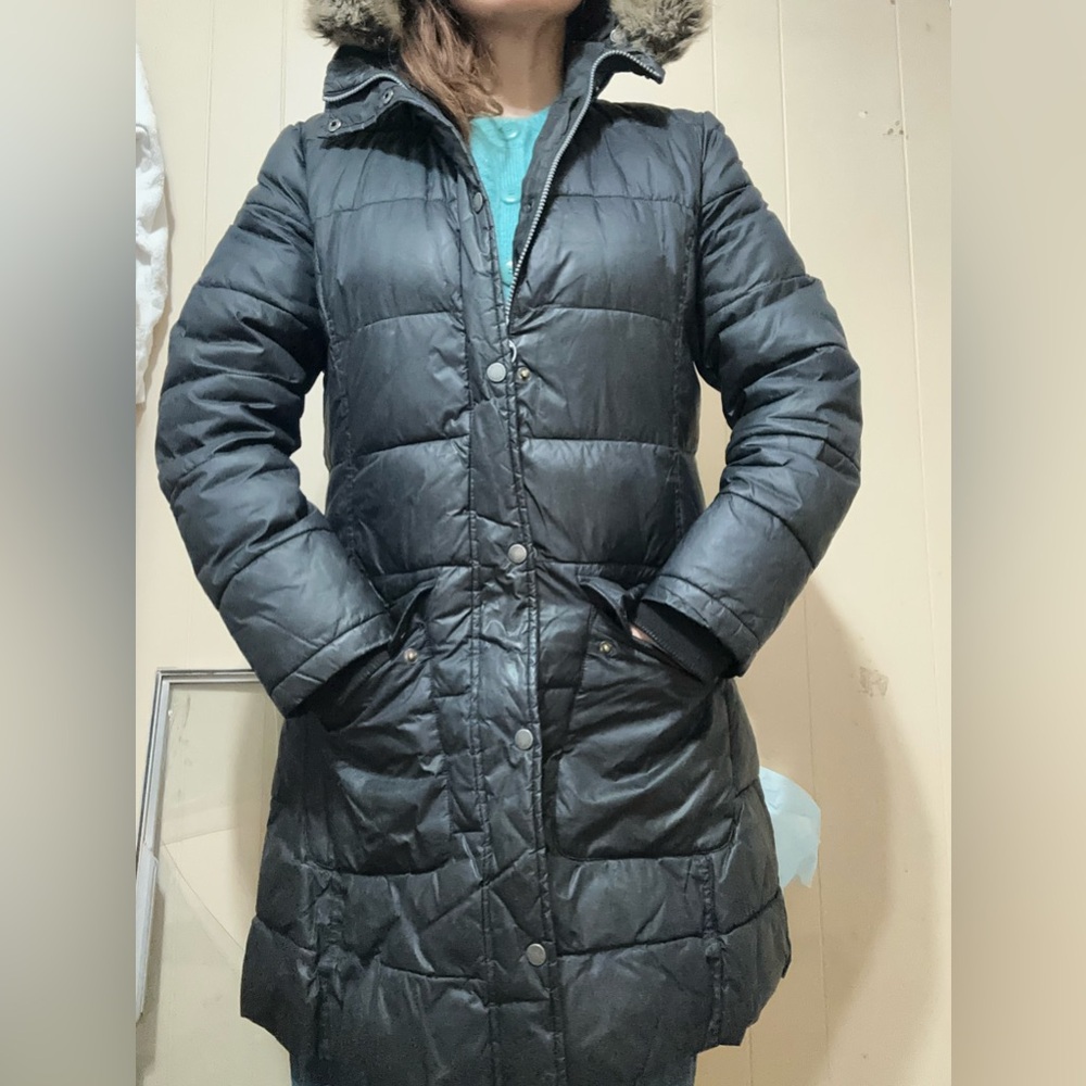 Barbour Women's Black Puffer Jacket